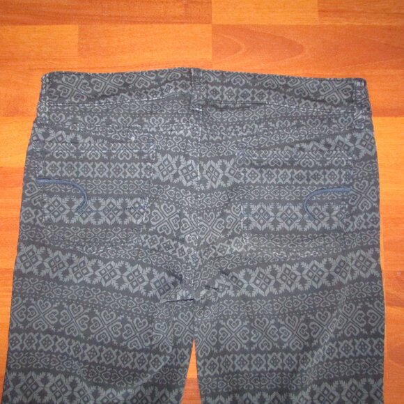 American Eagle Outfitters Tribal Print Jeggings - Sz 10 - Picture 7 of 12